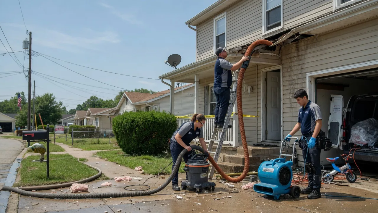 Water Damage Restoration in Long Branch, TX near me